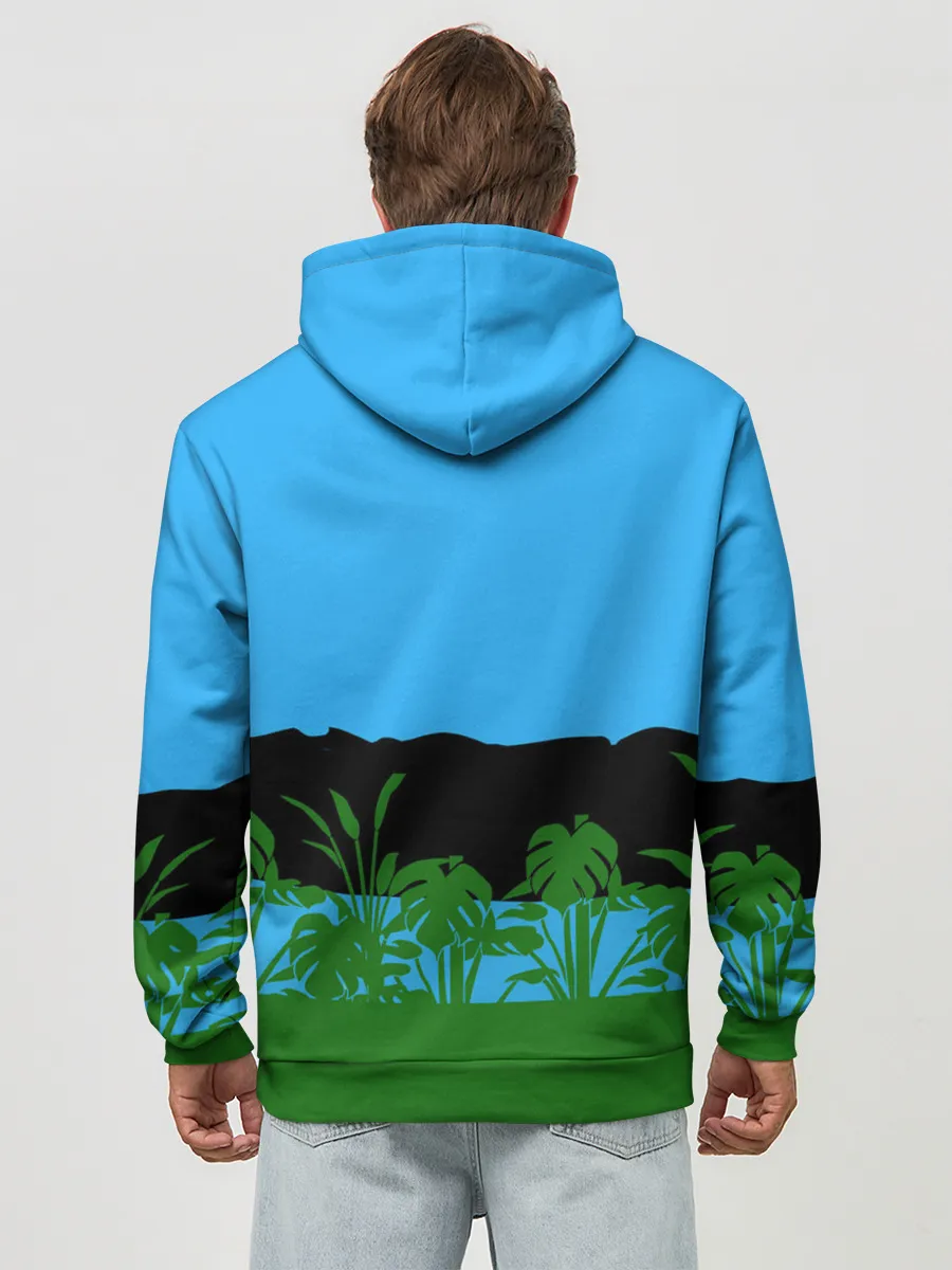 Худи мужской база хлопок / Тихиро гуляет с Каонаси