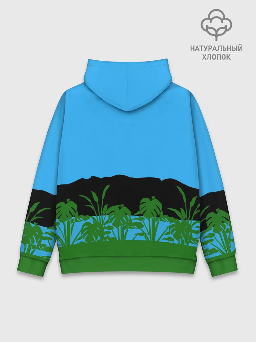 Худи мужской база хлопок / Тихиро гуляет с Каонаси