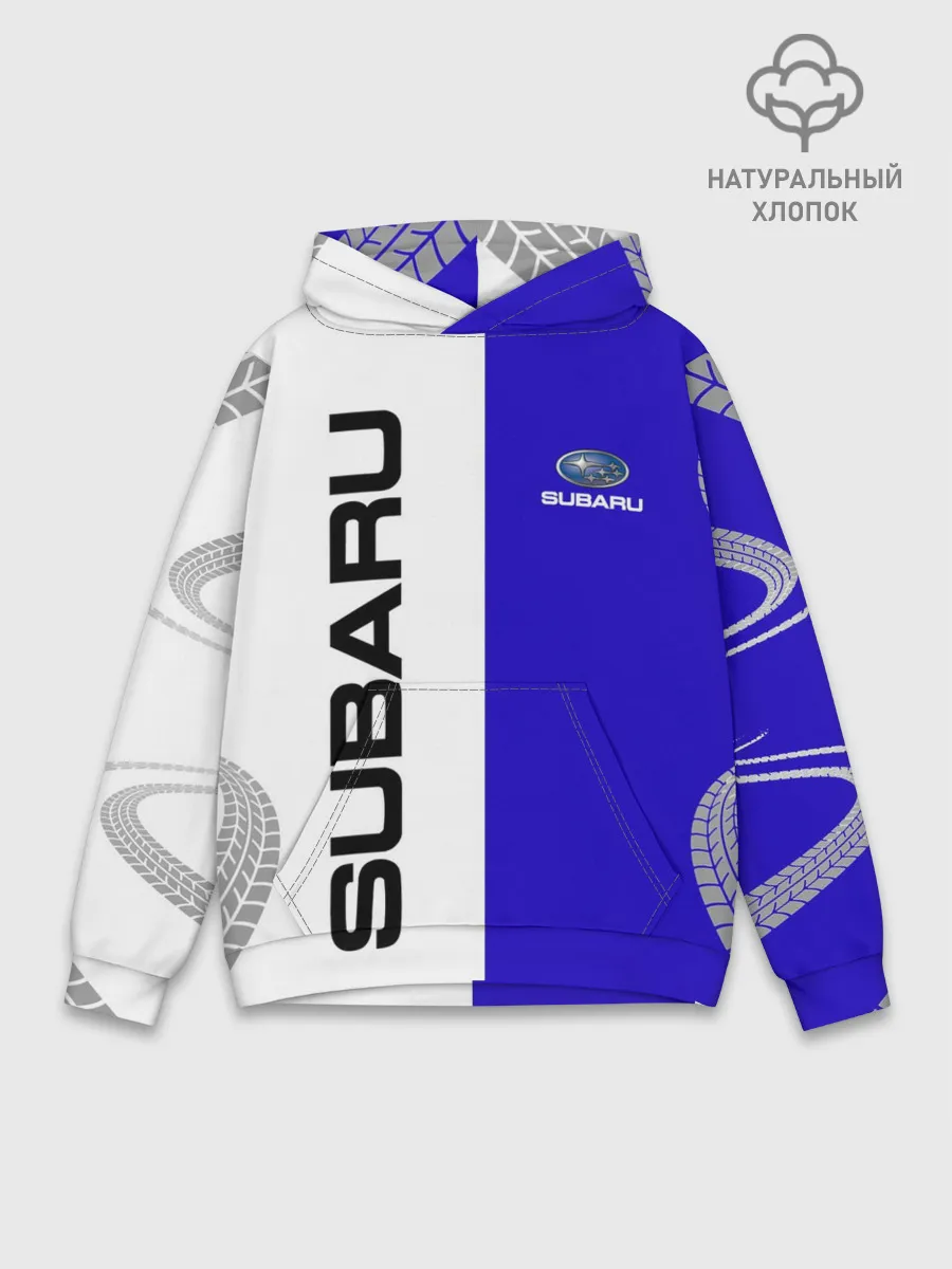 Худи мужской база хлопок / SUBARU/Субару