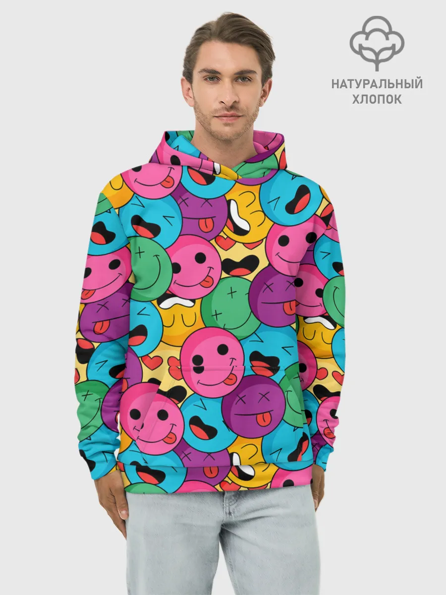 Худи мужской база хлопок / Pattern