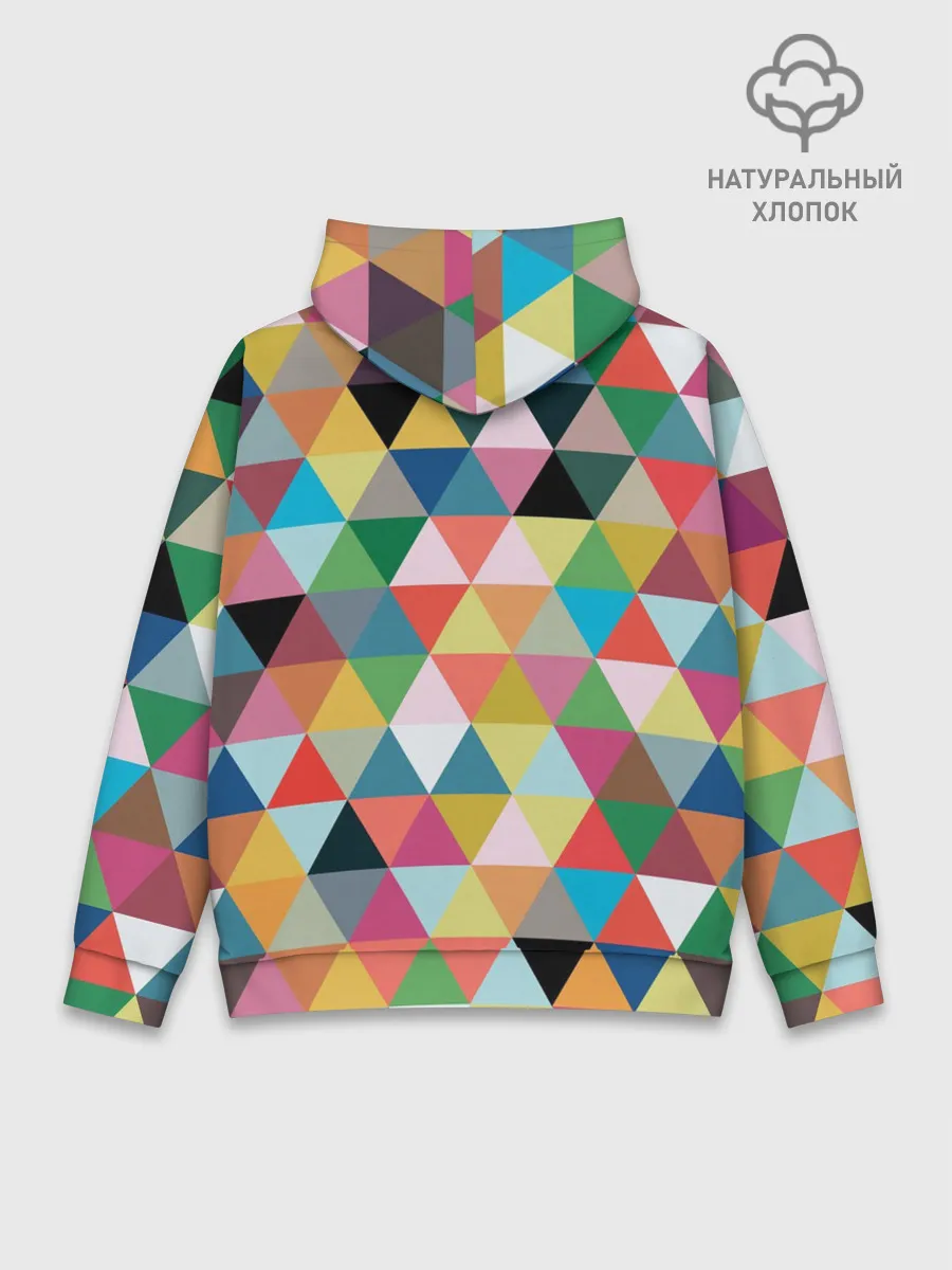 Худи мужской база хлопок / хипстерский паттерн