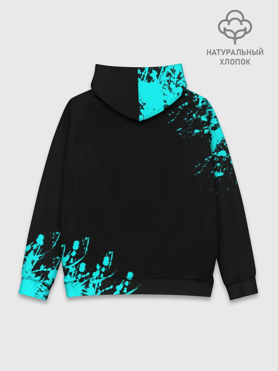 Худи мужской база хлопок / Godzilla