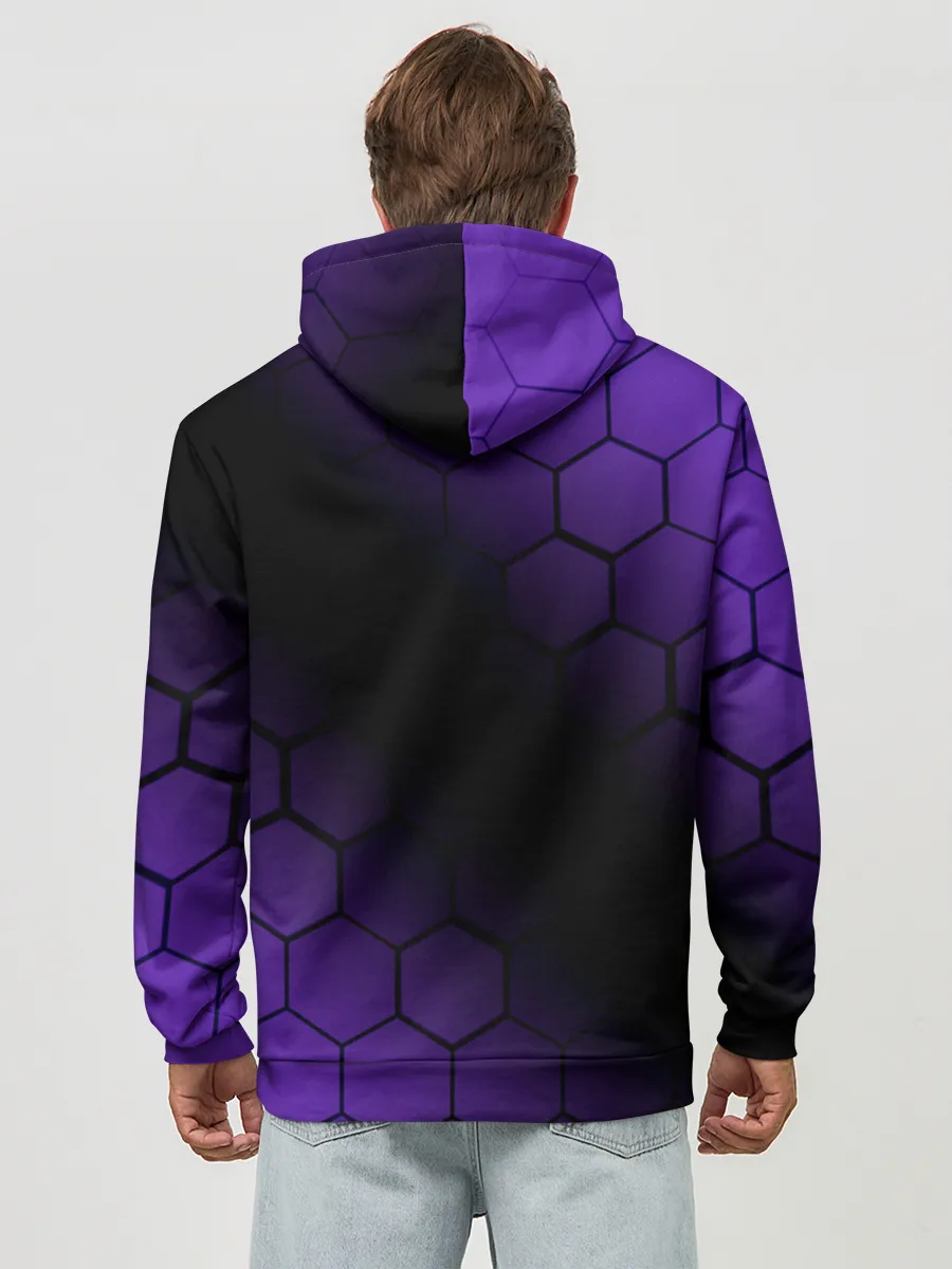 Худи мужской база хлопок / AMONG US - DARK