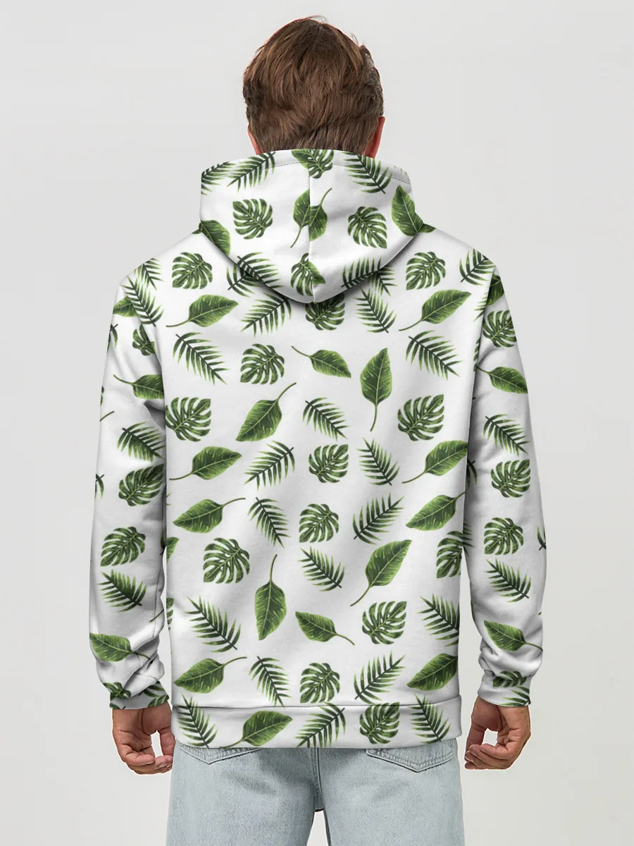 Худи мужской база хлопок / папоротник