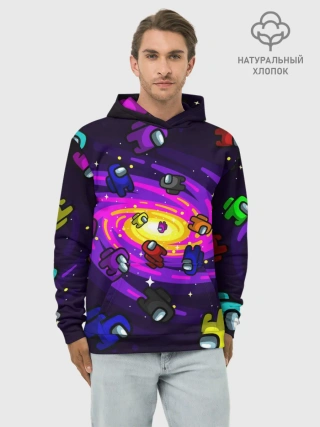 Худи мужской база хлопок / AMONG US