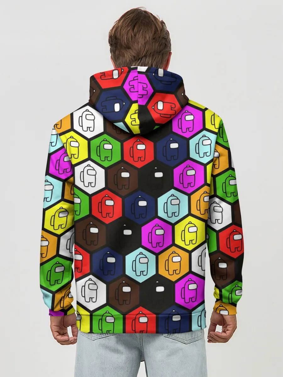 Худи мужской база хлопок / AMONG US