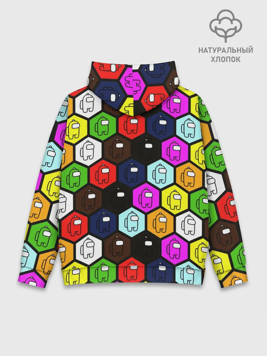 Худи мужской база хлопок / AMONG US