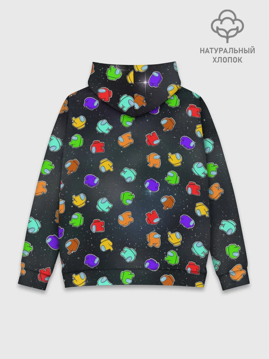 Худи мужской база хлопок / Among Us