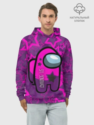 Худи мужской база хлопок / Among Us