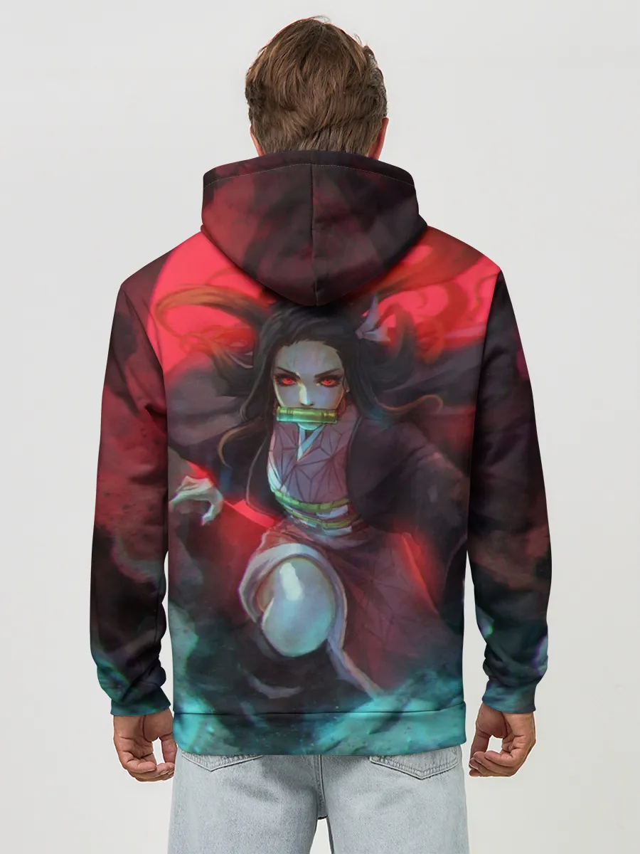 Худи мужской база хлопок / НЕЗУКО ИЗ КЛИНКА