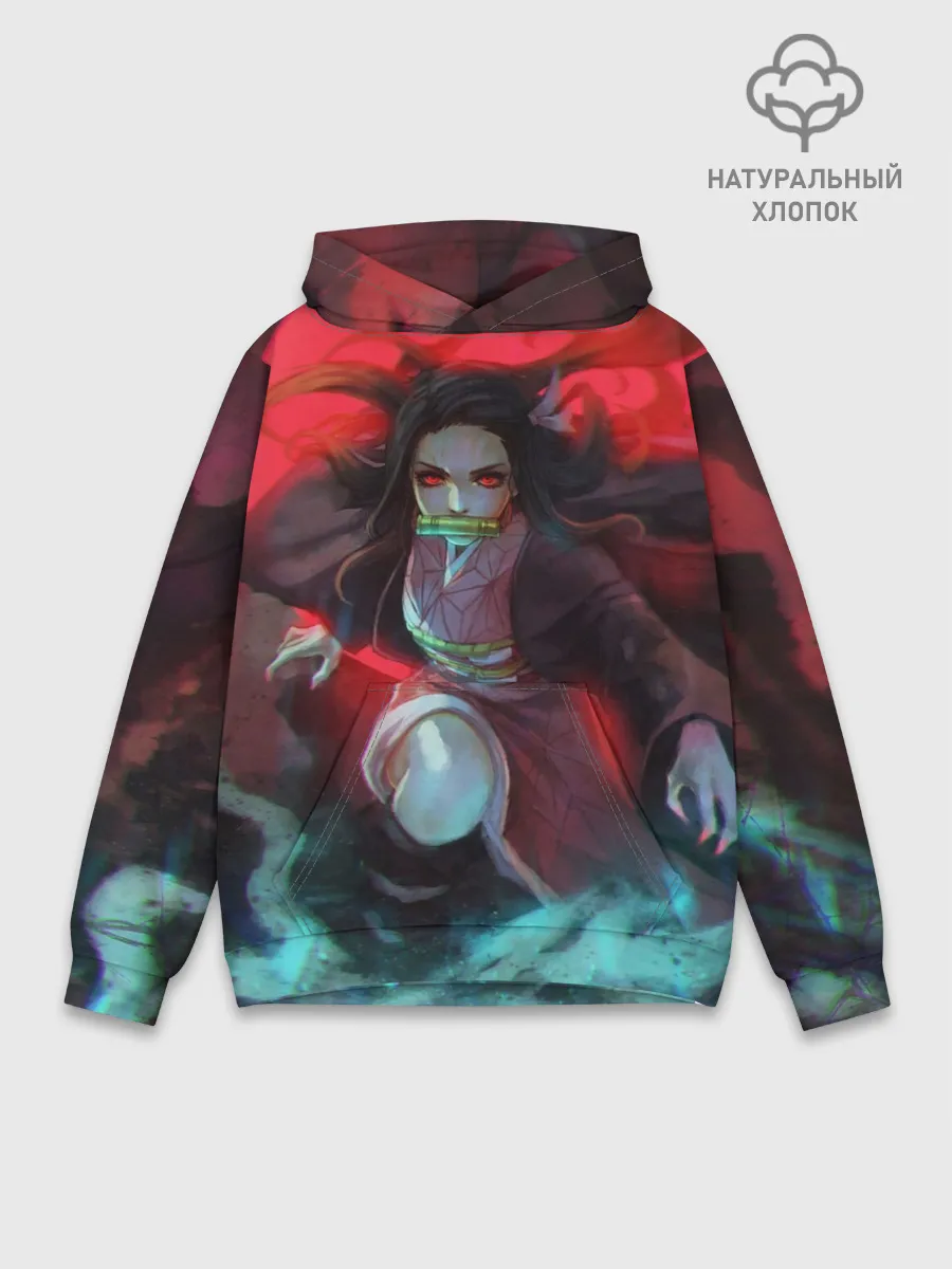 Худи мужской база хлопок / НЕЗУКО ИЗ КЛИНКА