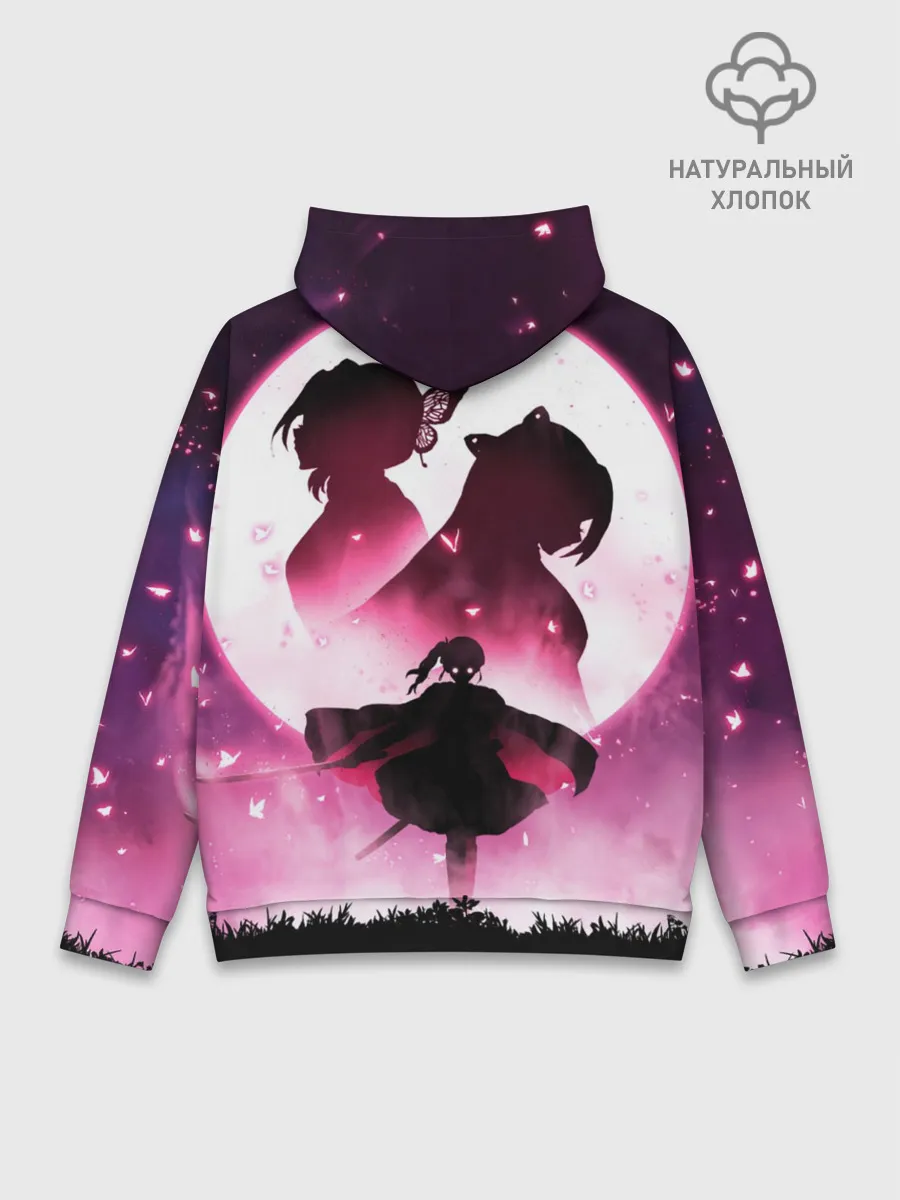 Худи мужской база хлопок / Столп Бабочки