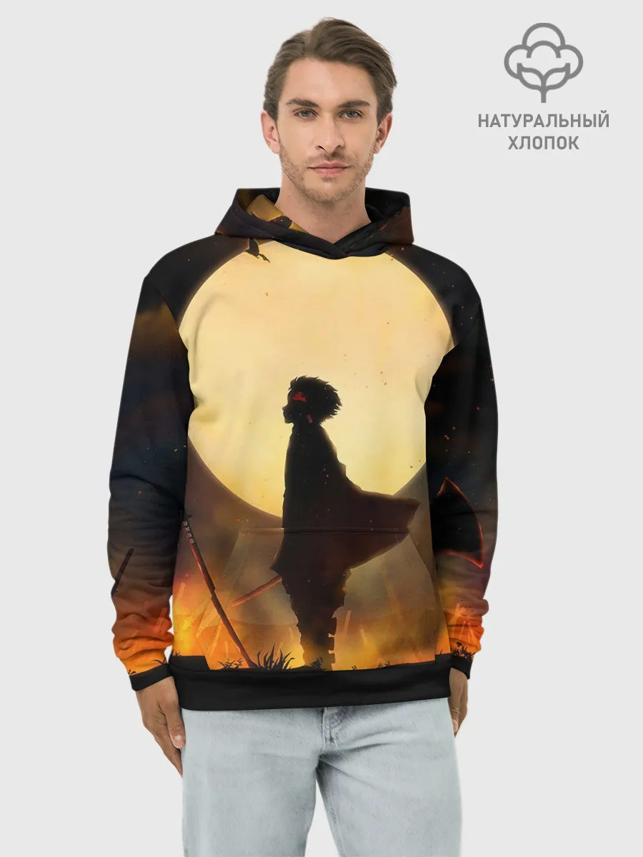 Худи мужской база хлопок / ТАНДЖИРО