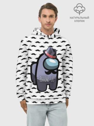 Худи мужской база хлопок / Among Us