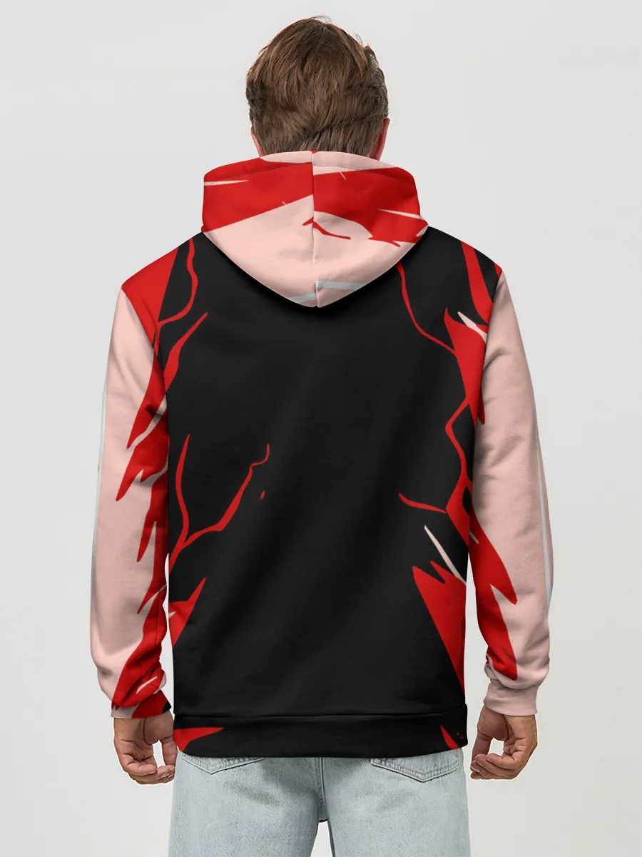 Худи мужской база хлопок / AMONG US - САБОТАЖ