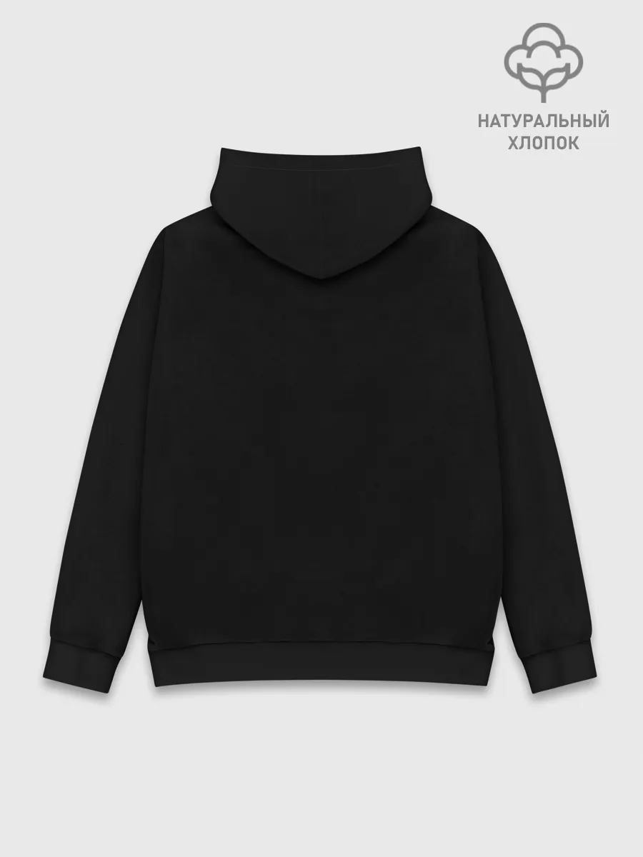 Худи мужской база хлопок / Кот XX