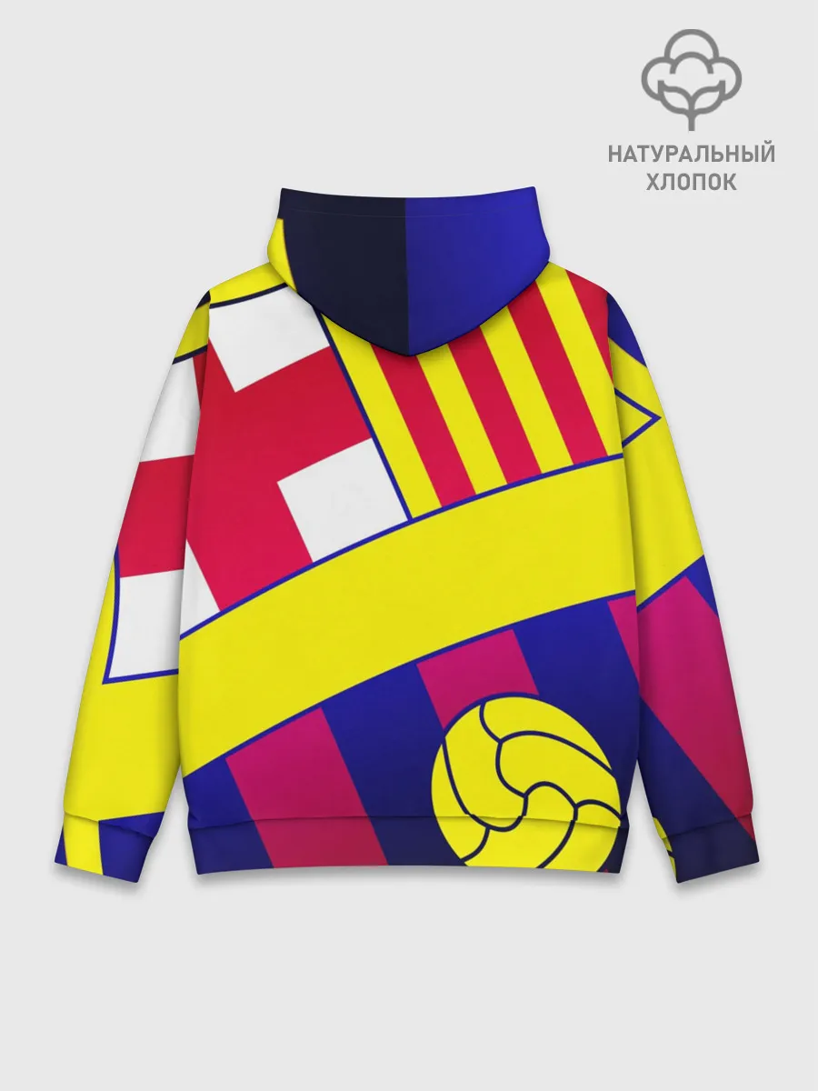 Худи мужской база хлопок / BARCELONA