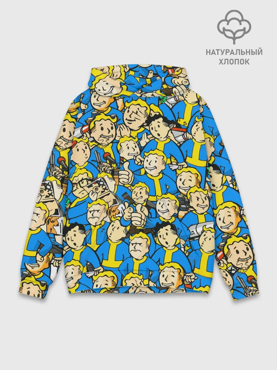 Худи мужской база хлопок / FALLOUT