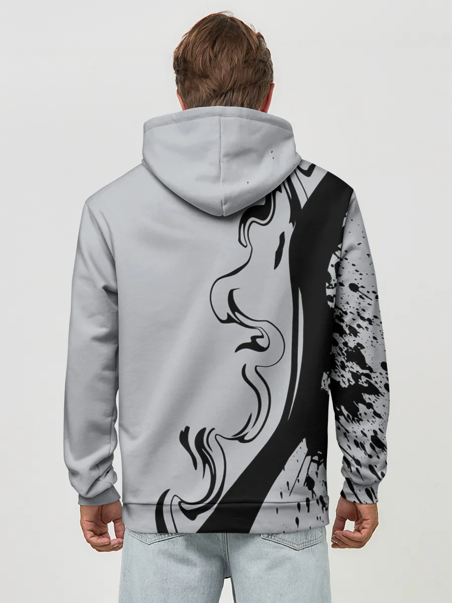 Худи мужской база хлопок / Hell Asta