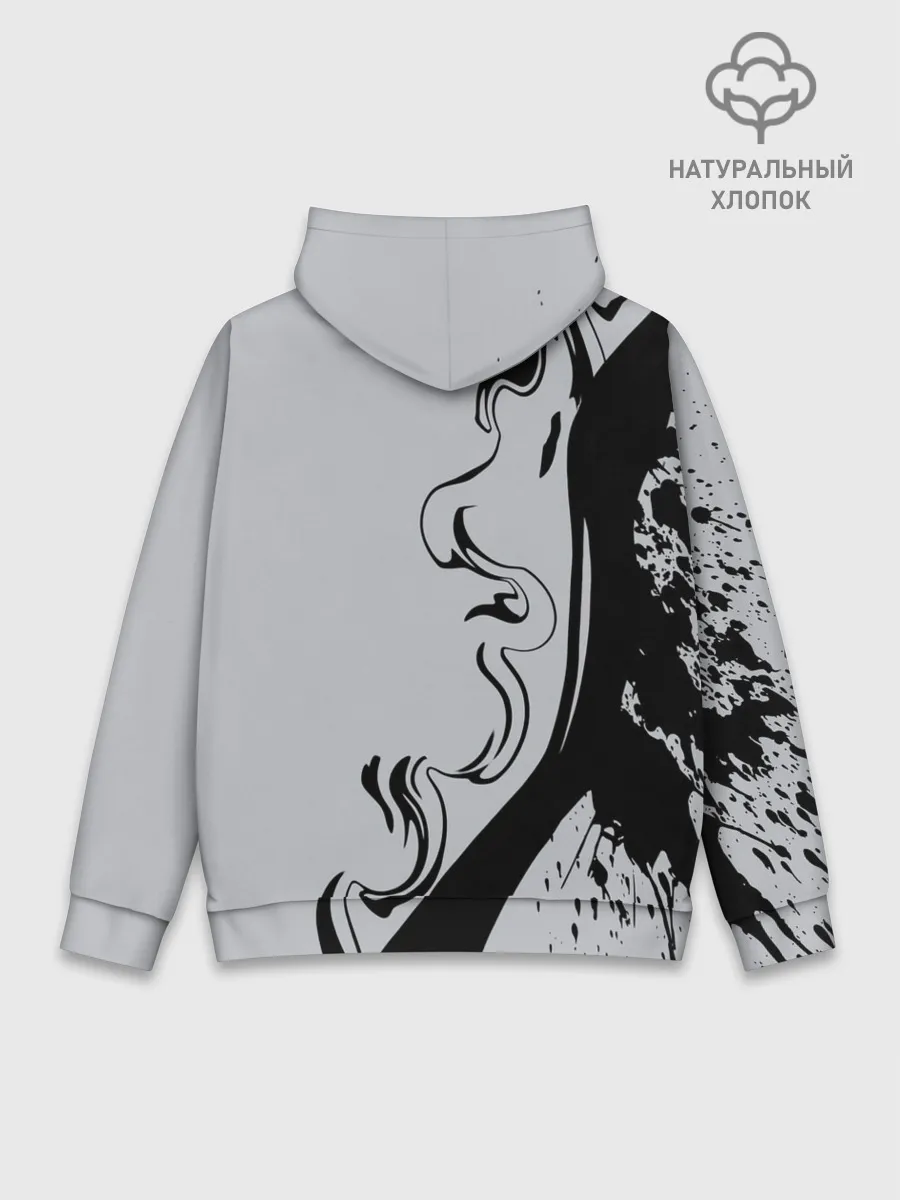 Худи мужской база хлопок / Hell Asta