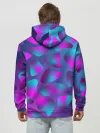 Худи мужской база хлопок / Неоновые капли