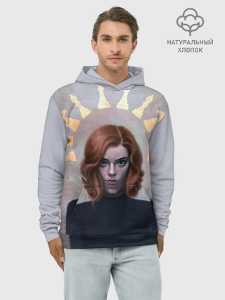 Худи мужской база хлопок / Ход Королевы