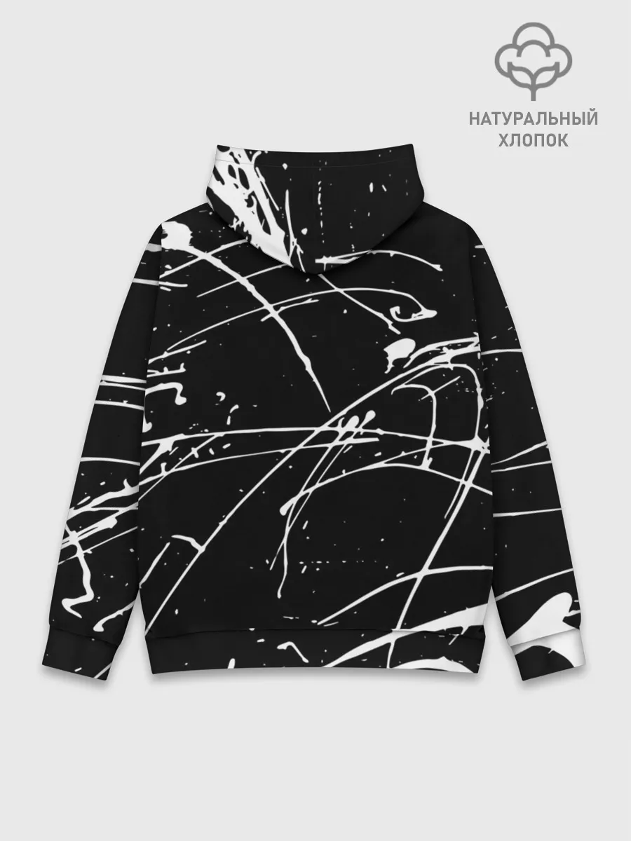 Худи мужской база хлопок / Demon Slayer: Kimetsu no Yaiba