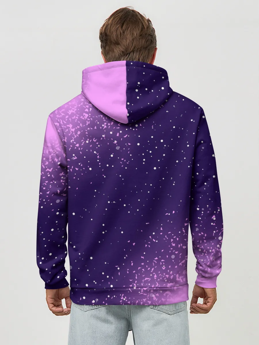 Худи мужской база хлопок / AMONG US - SPACE