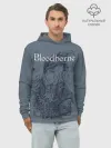 Худи мужской база хлопок / Bloodborne