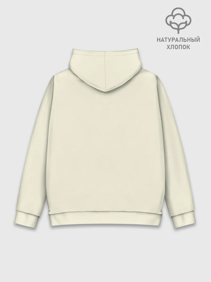 Худи мужской база хлопок / Тоторо охраняет лес