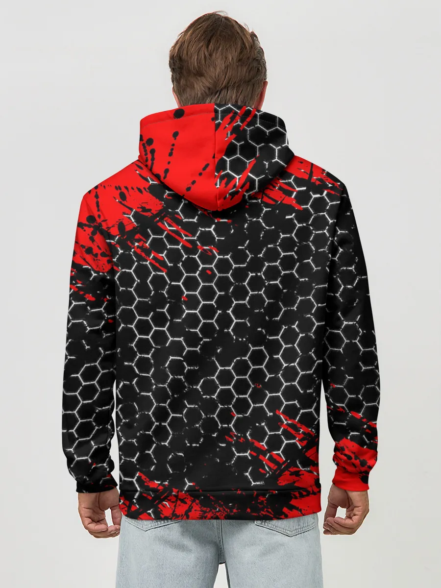 Худи мужской база хлопок / Among Us Impostor Gun