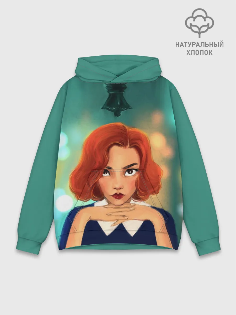 Худи мужской база хлопок / Ход Королевы