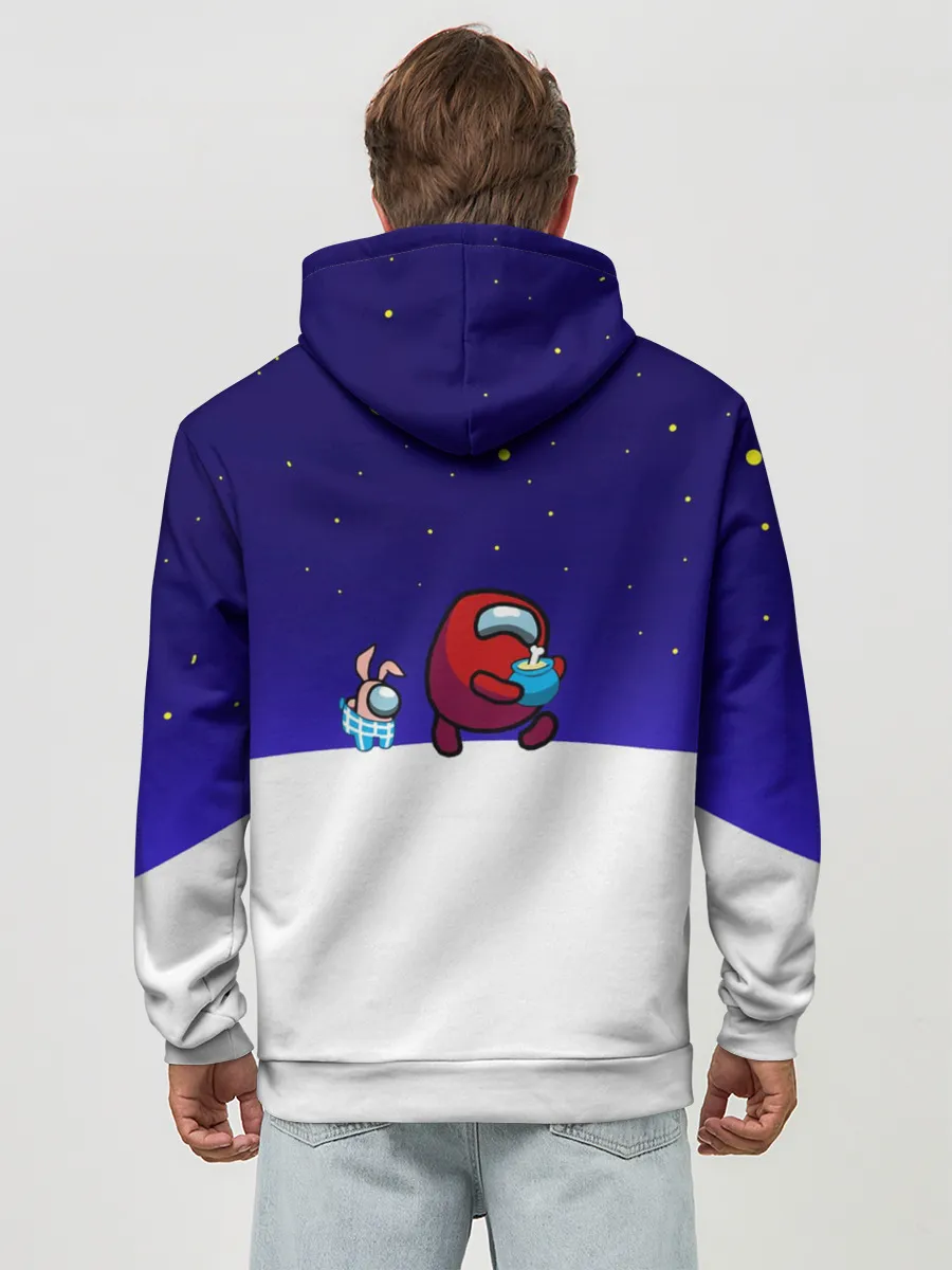 Худи мужской база хлопок / Among us наша версия