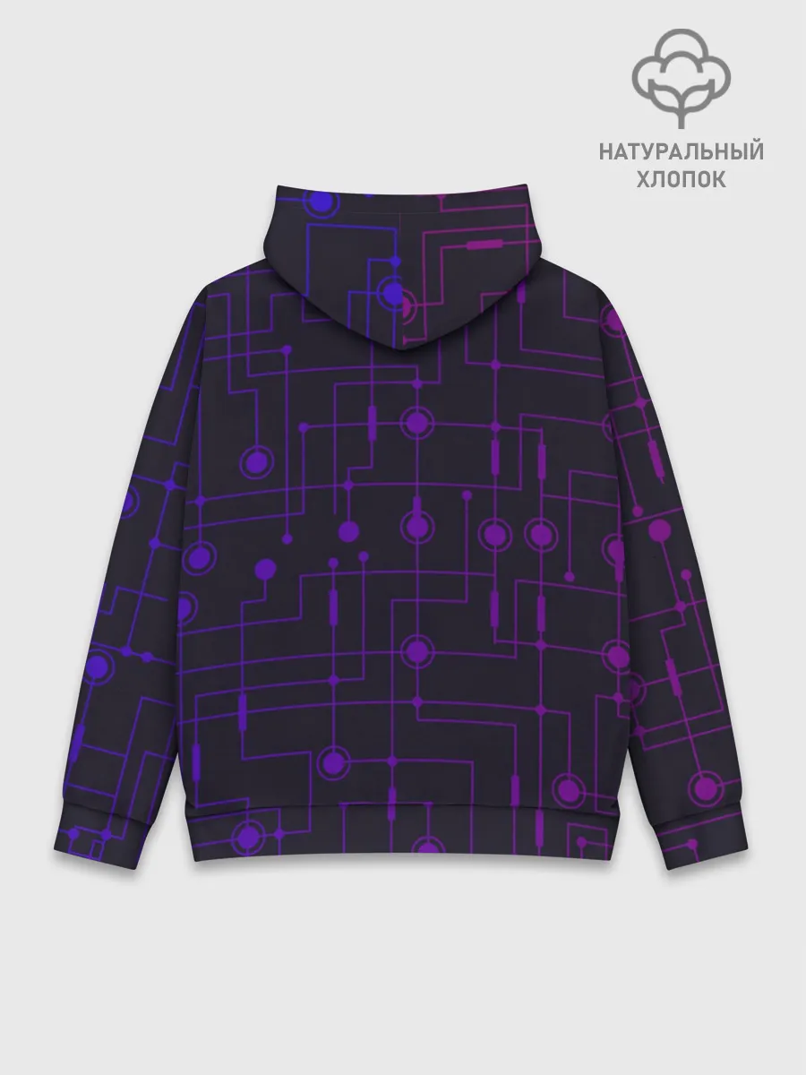 Худи мужской база хлопок / Among Us | Амонг Ас