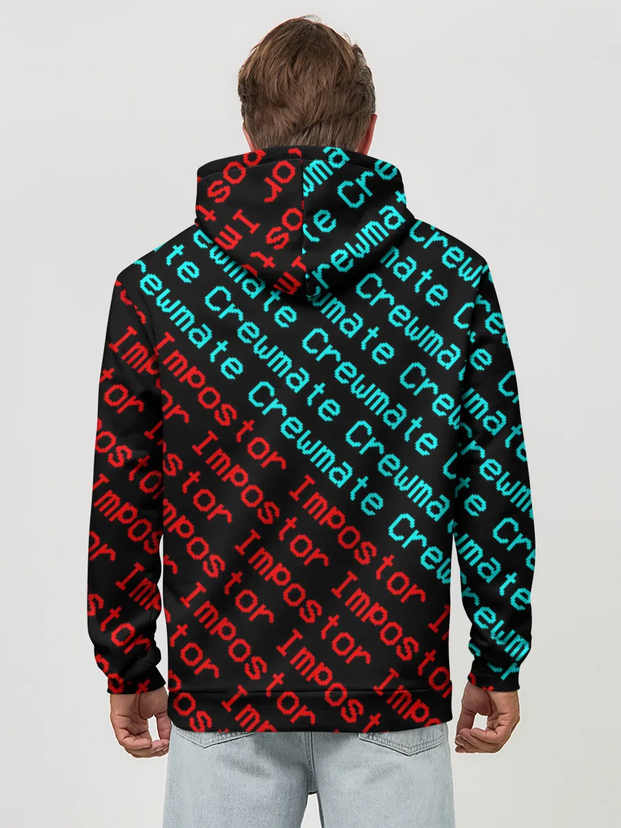 Худи мужской база хлопок / AMONG US - Crewmate/Impostor