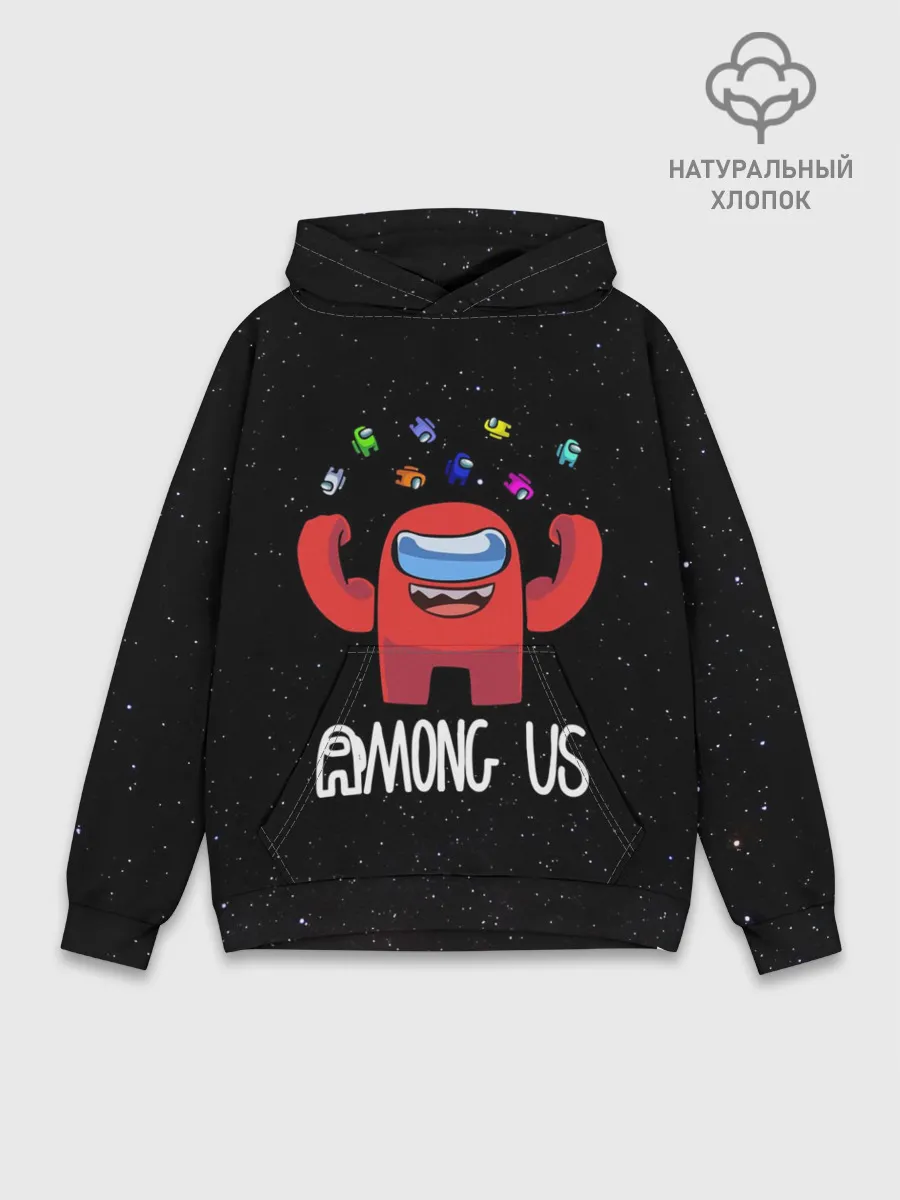 Худи мужской база хлопок / AMONG US