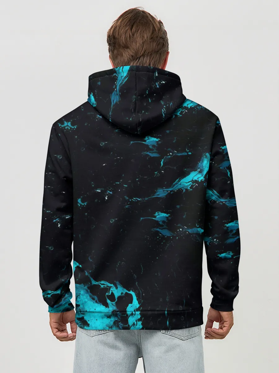 Худи мужской база хлопок / Among Us Dab