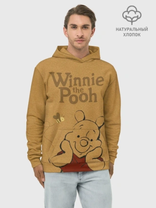 Худи мужской база хлопок / Winnie the Pooh