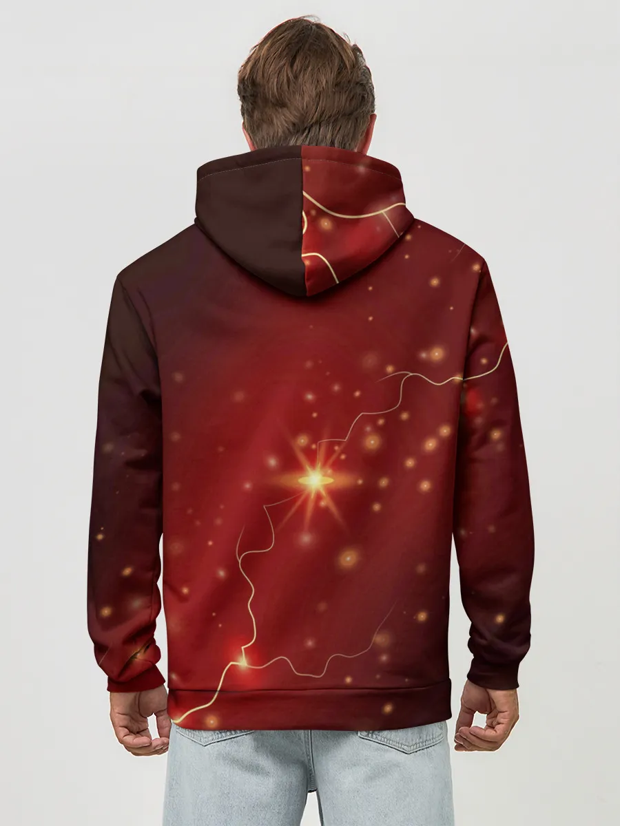 Худи мужской база хлопок / Hello Impostor.