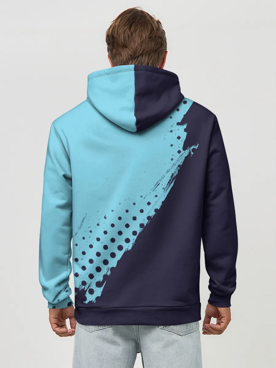 Худи мужской база хлопок / AMONG US - Черный Котик