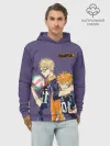 Худи мужской база хлопок / Haikyuu Кэй Цукишима
