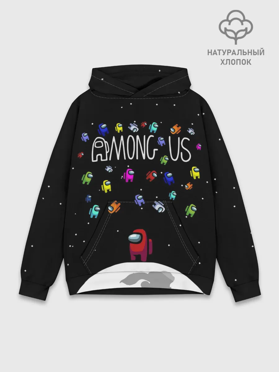 Худи мужской база хлопок / AMONG US