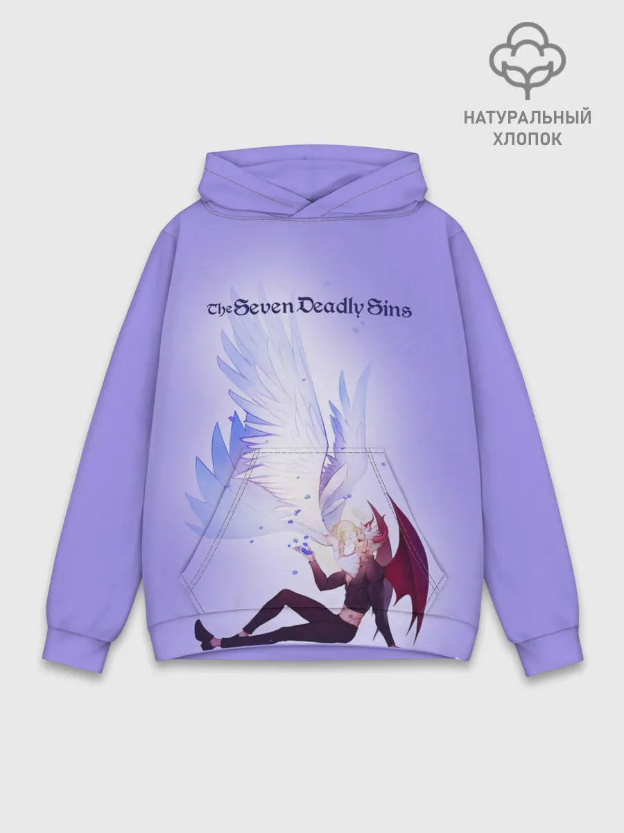 Худи мужской база хлопок / The Seven Deadly Sins