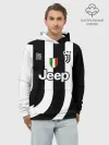 Худи мужской база хлопок / JUVENTUS