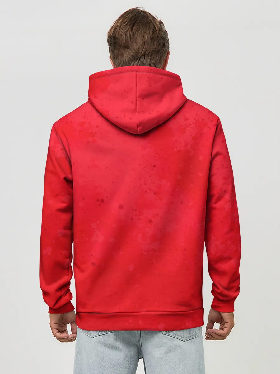 Худи мужской база хлопок / зеленый Кайман