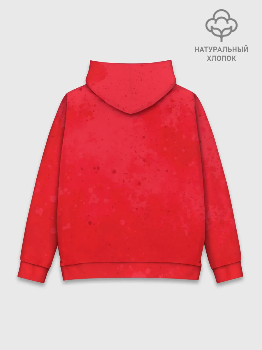 Худи мужской база хлопок / зеленый Кайман