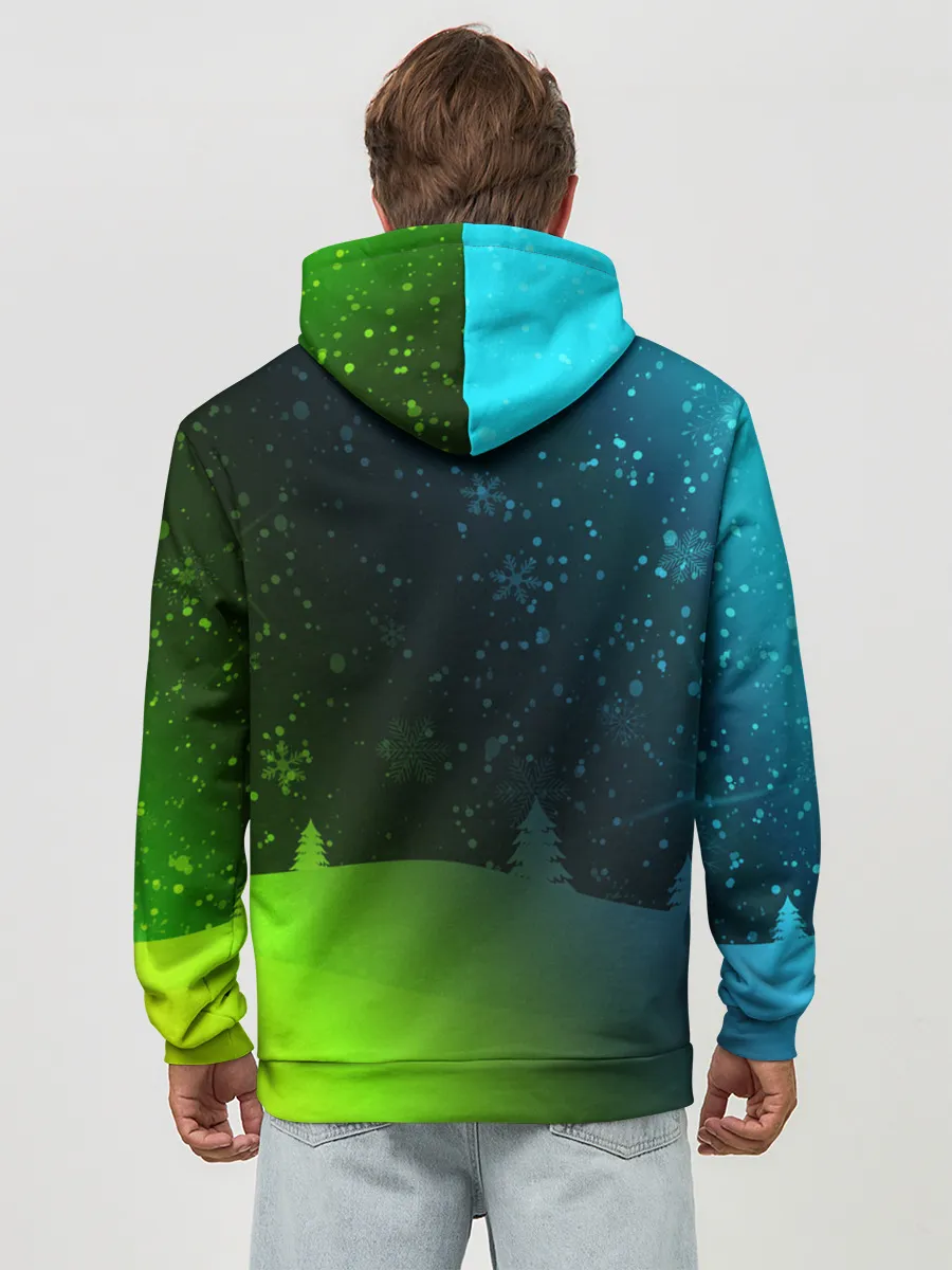 Худи мужской база хлопок / CS GO | КС ГО - Снежный