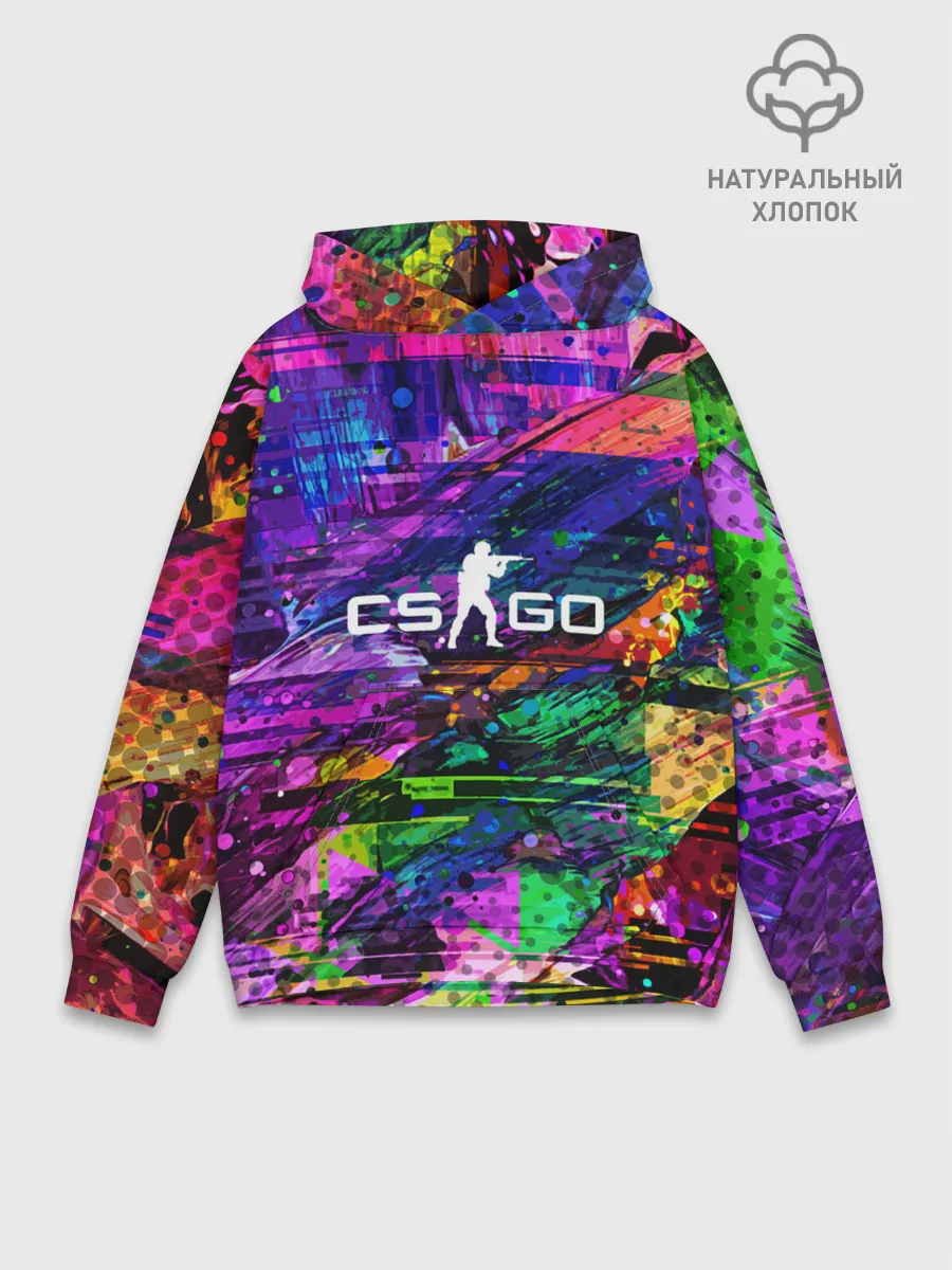 Худи мужской база хлопок / CS GO