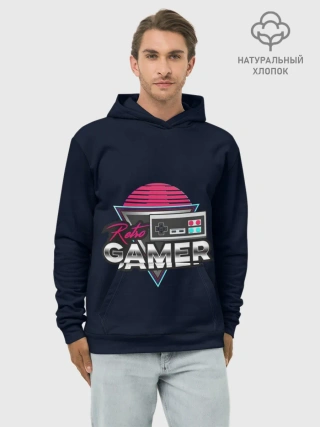 Худи мужской база хлопок / Retro Gamer