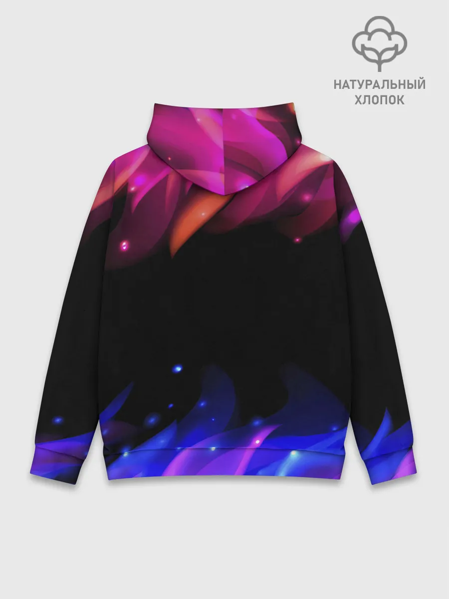 Худи мужской база хлопок / Pink Among Us.